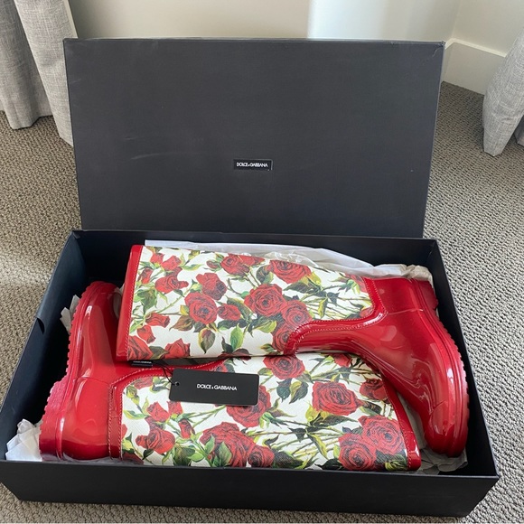 Dolce & Gabbana Rubber Rain Boots - Picture 4 of 4